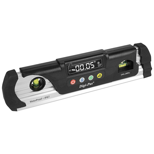 防水デシタル水平器 DWL-280PRO