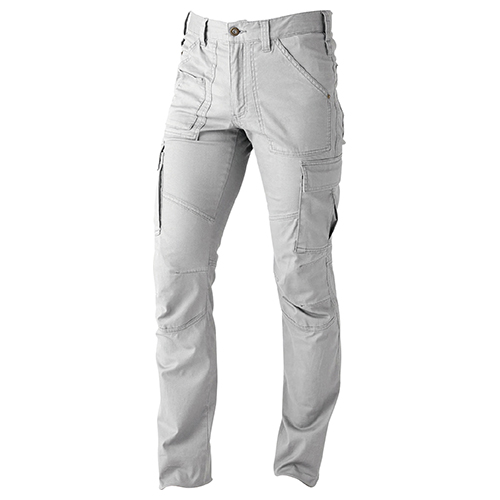 ８０４６　ドビーストレッチカーゴパンツ　アッシュグレー　Ｌ