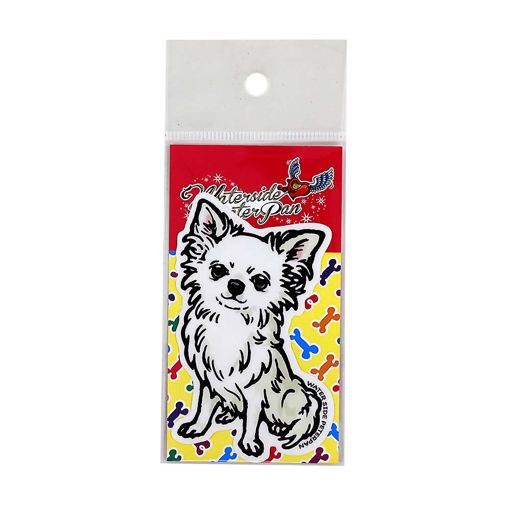 sticker LCチワワ ホワイト Rサイズ | ジョイフル本田