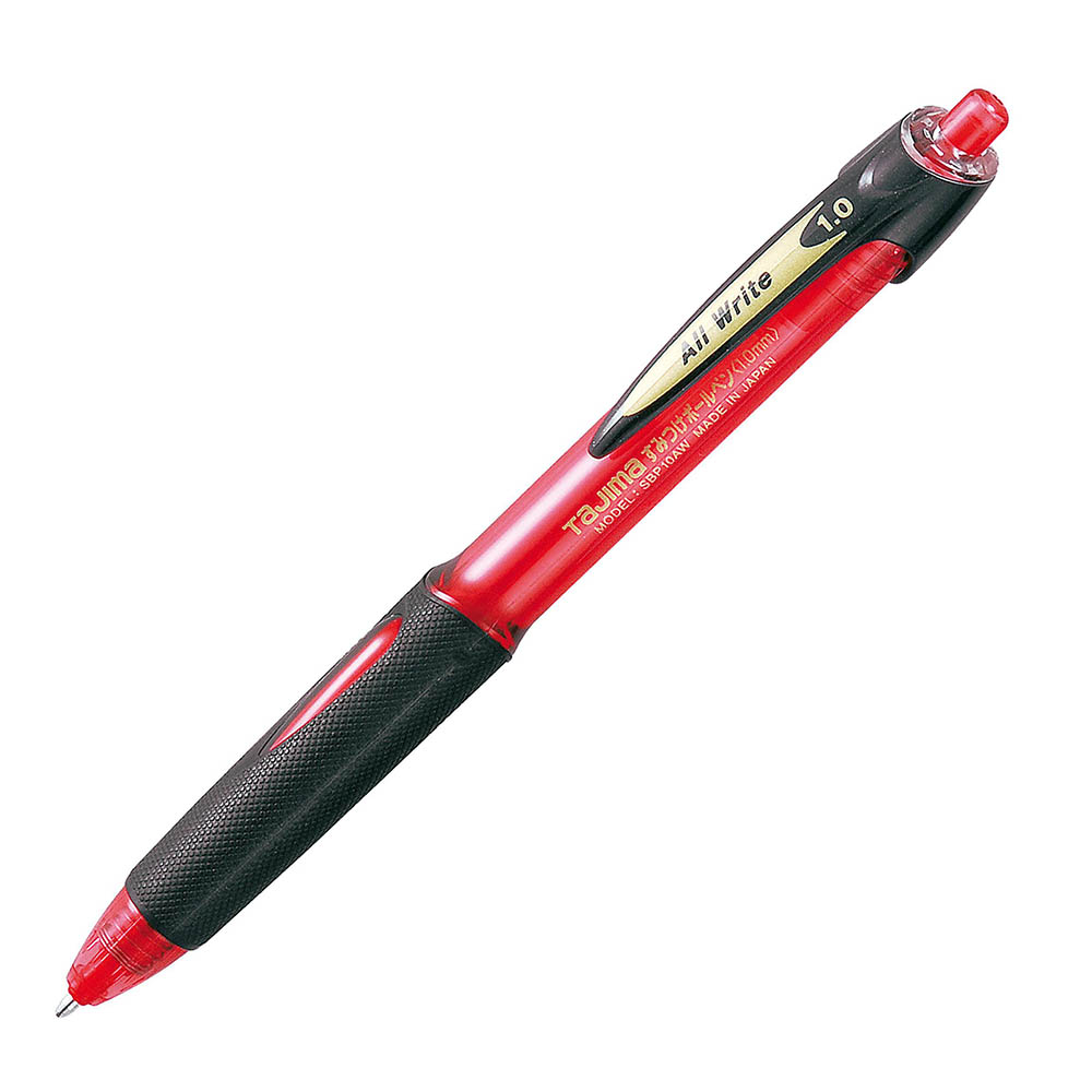すみつけボールペン１．０ｍｍ　オールライト　赤