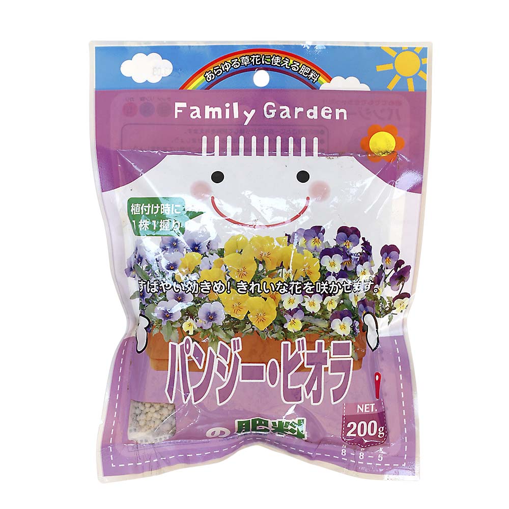 F.G パンジー･ビオラの肥料　200g