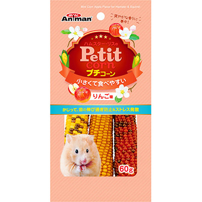 ドギーマンハヤシハム・リスのプチコーンりんご　６０ｇ