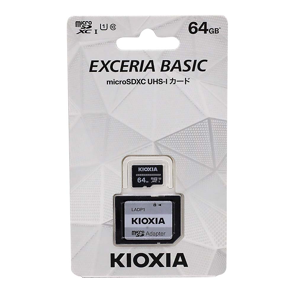 KIOXIA マイクロSDカード 64GBクラス10　(T)KCA-MC064GS