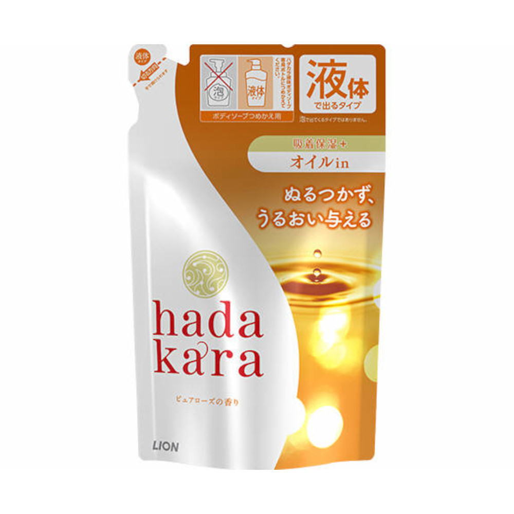 hadakaraボディソープ オイルイン詰替　340ml