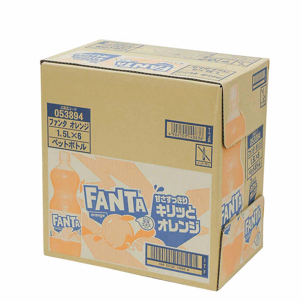 ファンタオレンジ　1.5Lx6