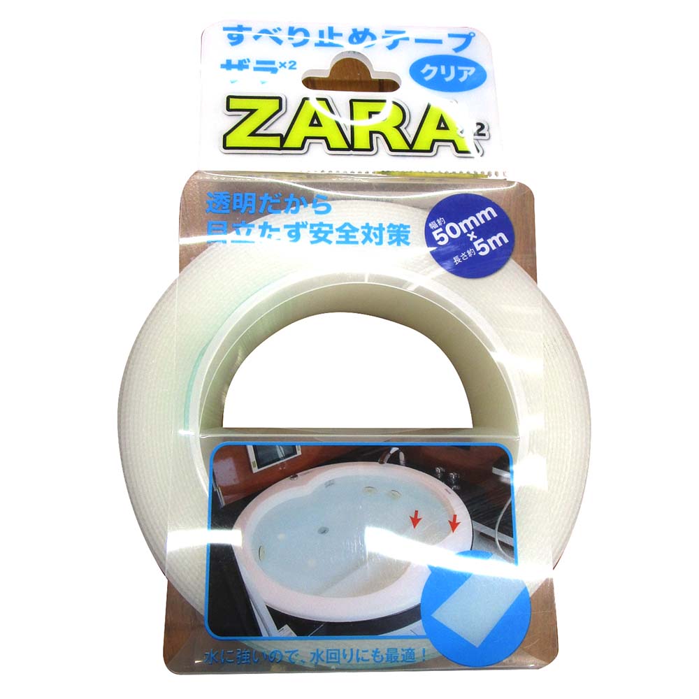 すべり止めテープザラザラ　クリア