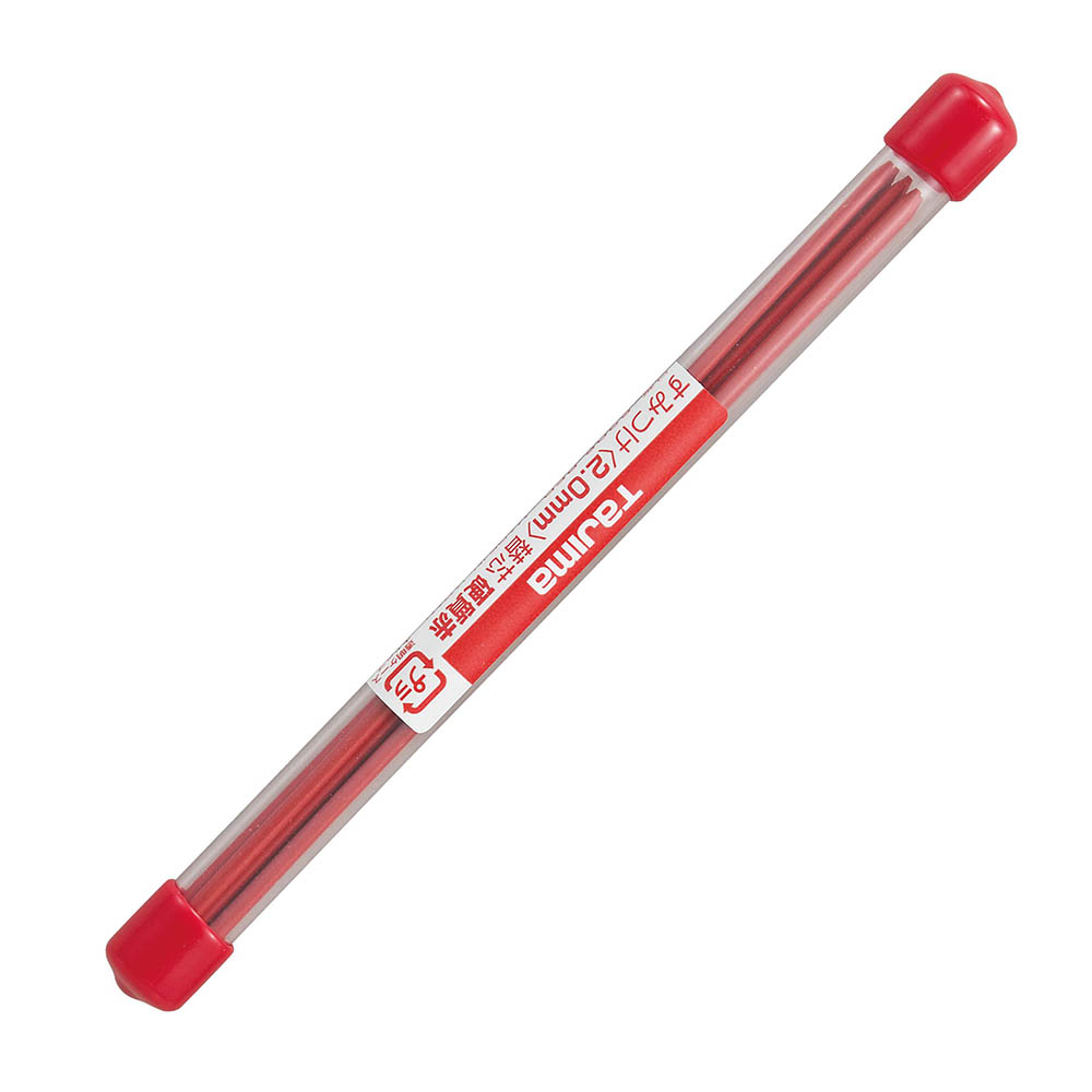 すみつけ２．０ｍｍ替芯　硬質赤　Ｓ２０Ｓ－ＲＥＤ