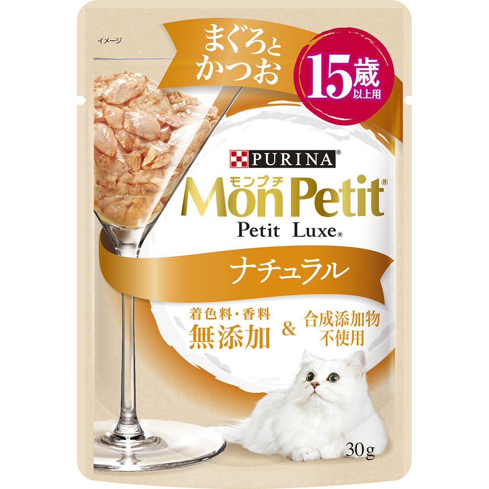 ネスレ　ＭＰプチリュクスパウチナチュラル１５歳まぐろ　３０ｇ