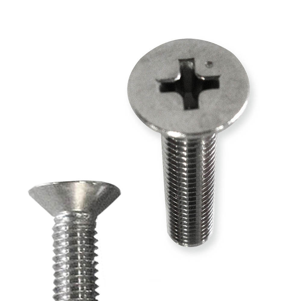 62560 ステンレス小ねじ皿M6X25 袋売り20入り