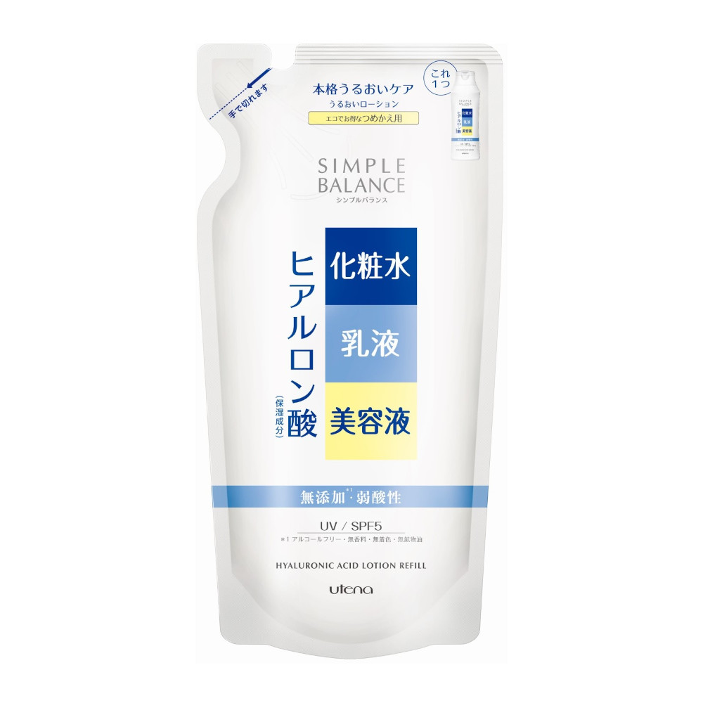 シンプルバランス モイストローションUV ツメカエ　200ml
