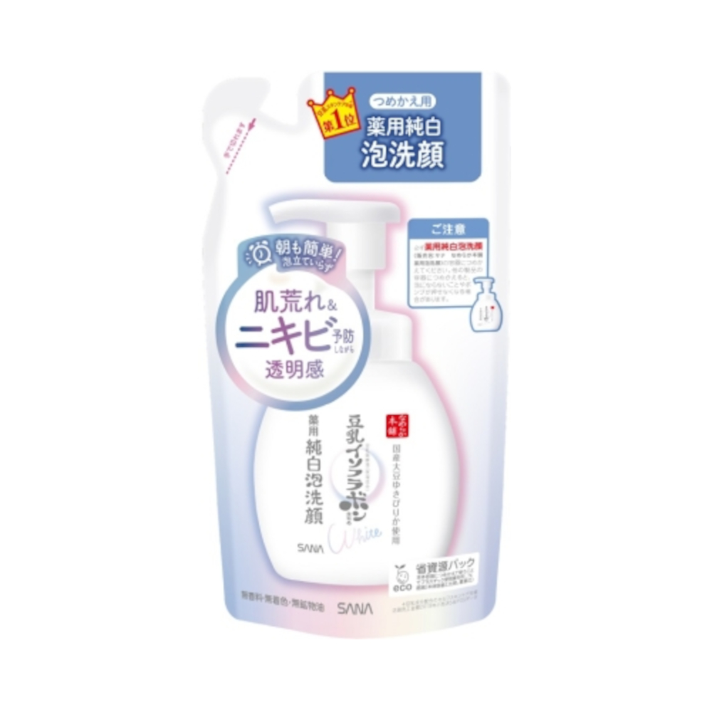 なめらか本舗 薬用泡洗顔ツメカエ　180ml