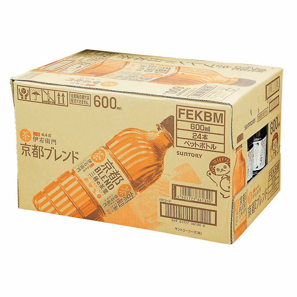 サントリー　伊右衛門京都ブレンド　６００ml　ケース
