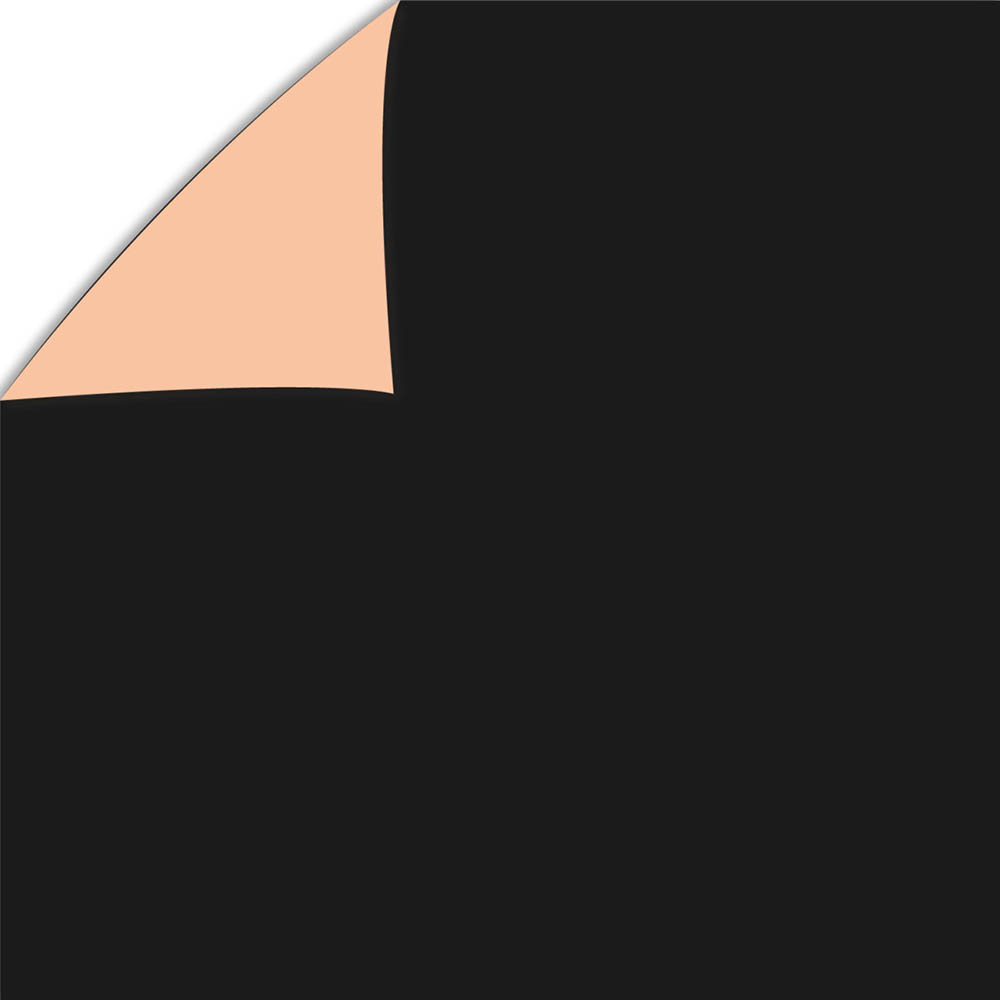 おりがみ黒/肌　150X150mm