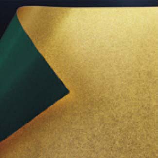 金箔折紙 緑　250X250mm