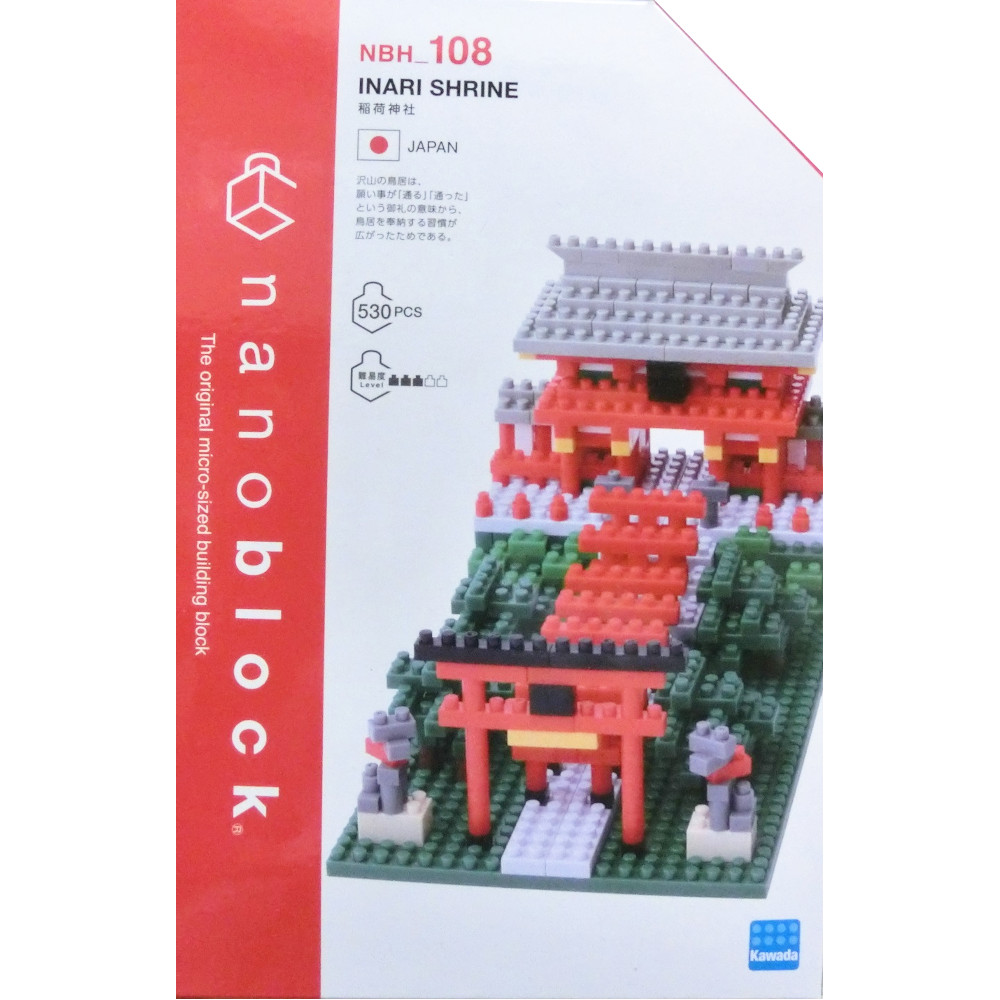 ナノブロック 稲荷神社　NBH-108
