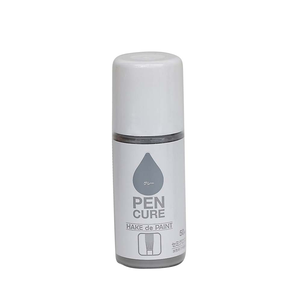 ペンキュア　ＨＡＫＥｄｅＰＡＩＮＴ　５０ml　セミグロスグレー