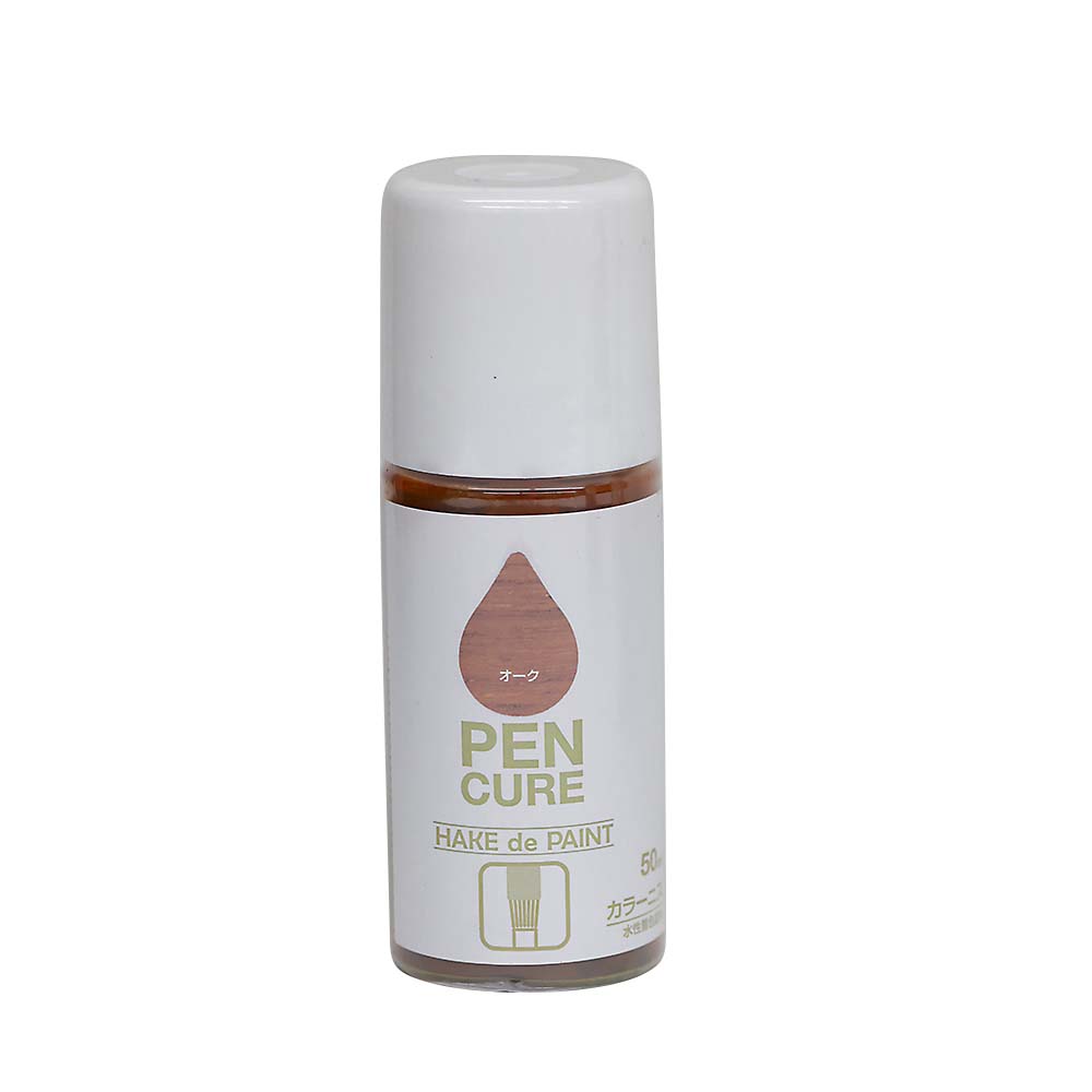 ペンキュア　ＨＡＫＥｄｅＰＡＩＮＴ　５０ml　カラーニスオーク