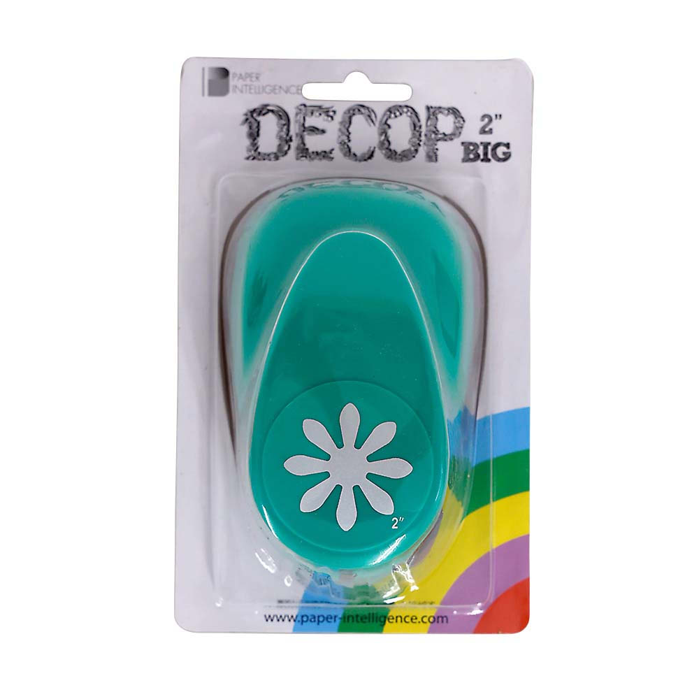 DECOP BIG2 クラフトパンチ デイジー 約50x50mm