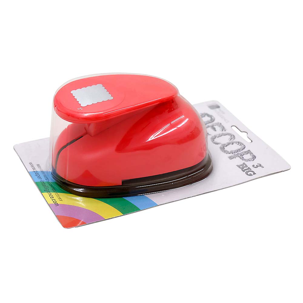 DECOP BIG3 クラフトパンチ スキャロッ スクエア 約