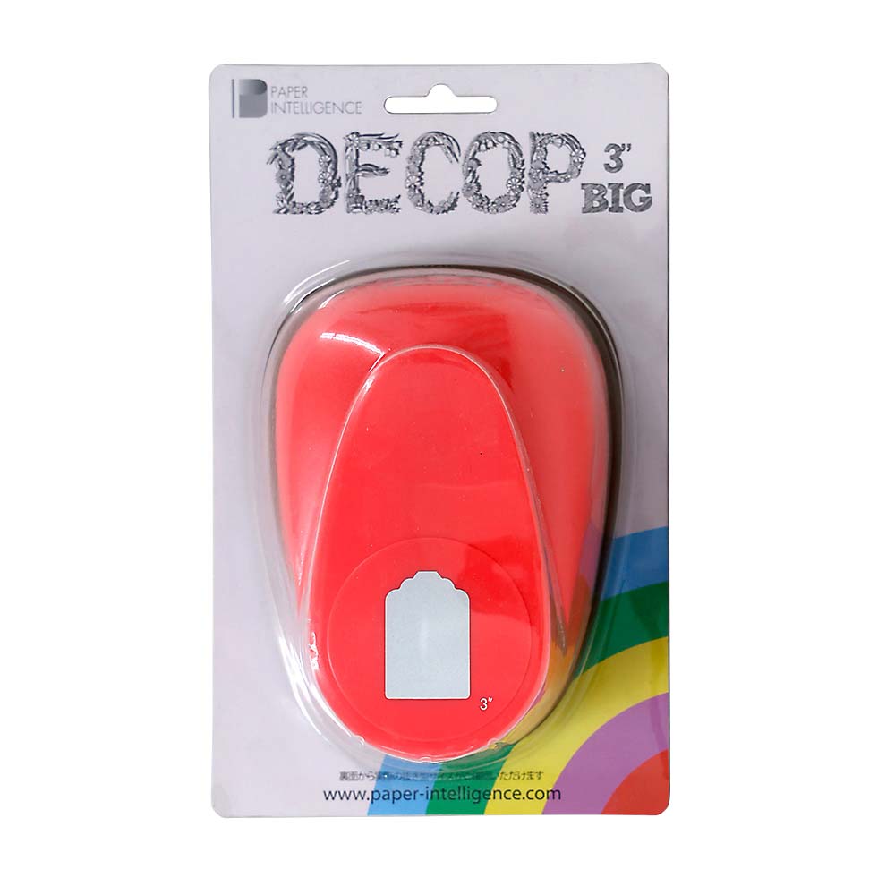DECOP BIG3 クラフトパンチ スキャロッ スクエア 約