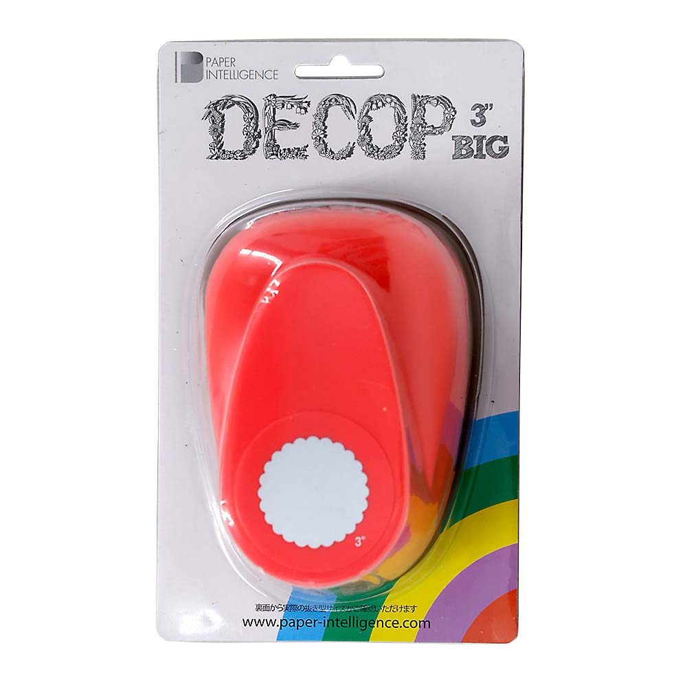 DECOP BIG3 クラフトパンチ サクラ 約70x74mm