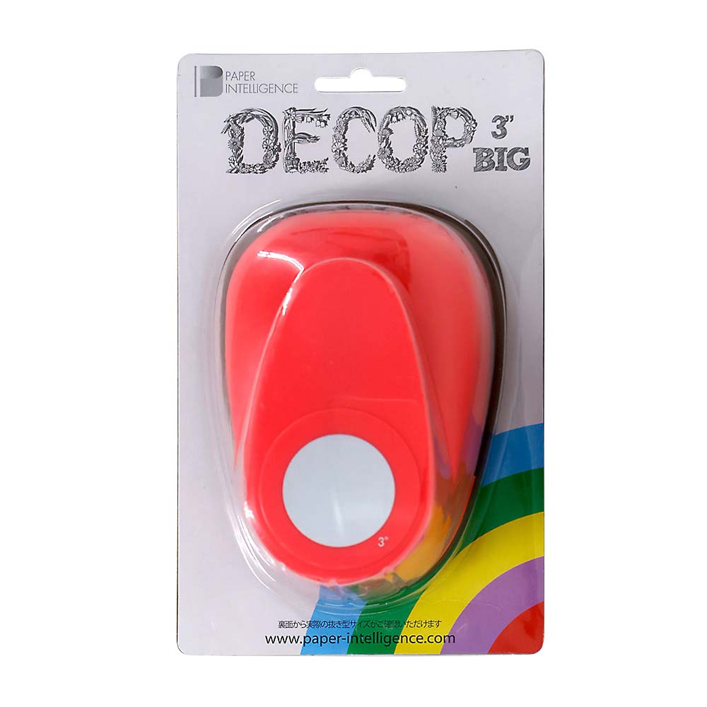 DECOP BIG3 クラフトパンチ サークル 約75mm径