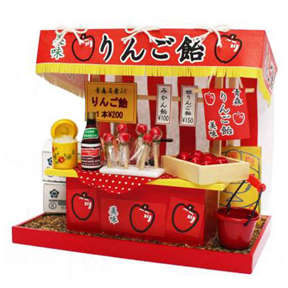 縁日屋台 りんご飴　8421
