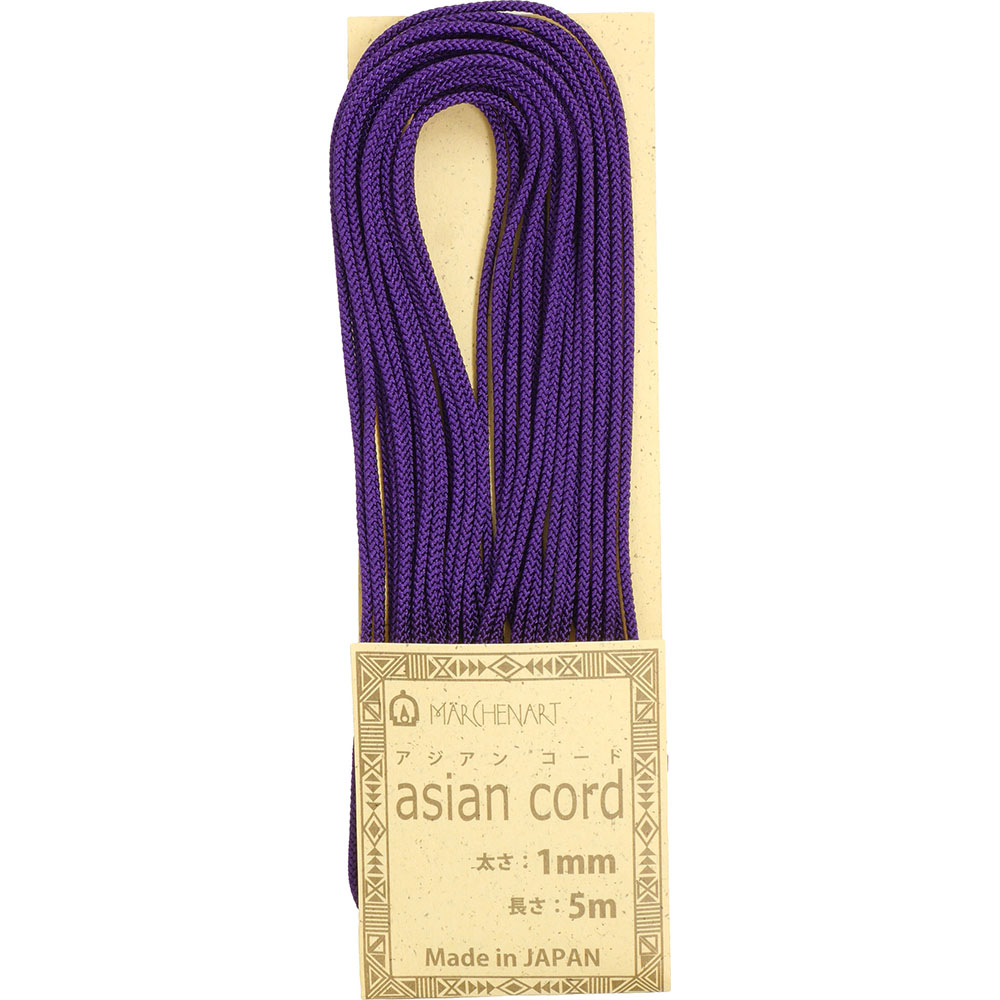 アジアンコード約1.5mm　728/紫