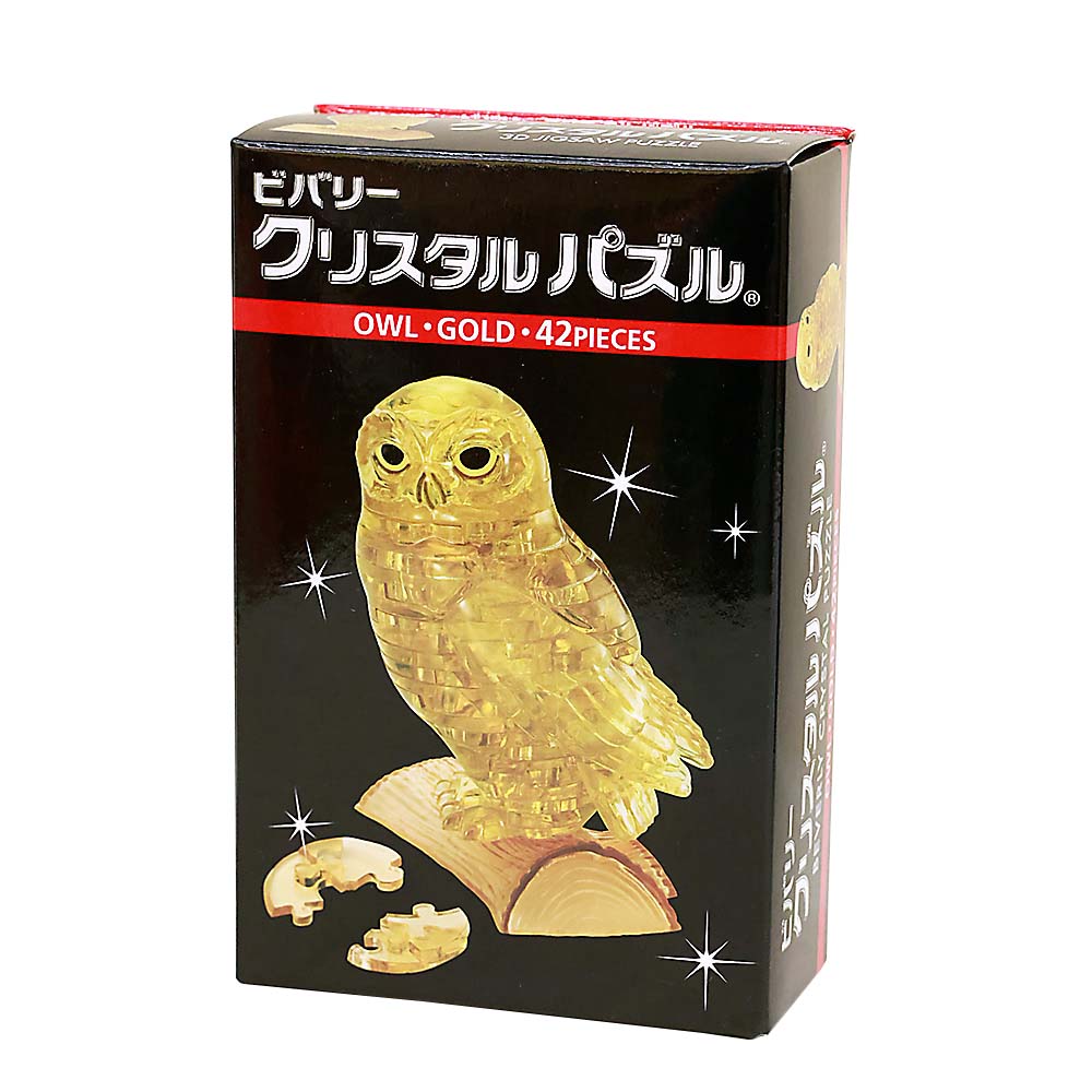 クリスタルパズル オウル･ゴールド　50191