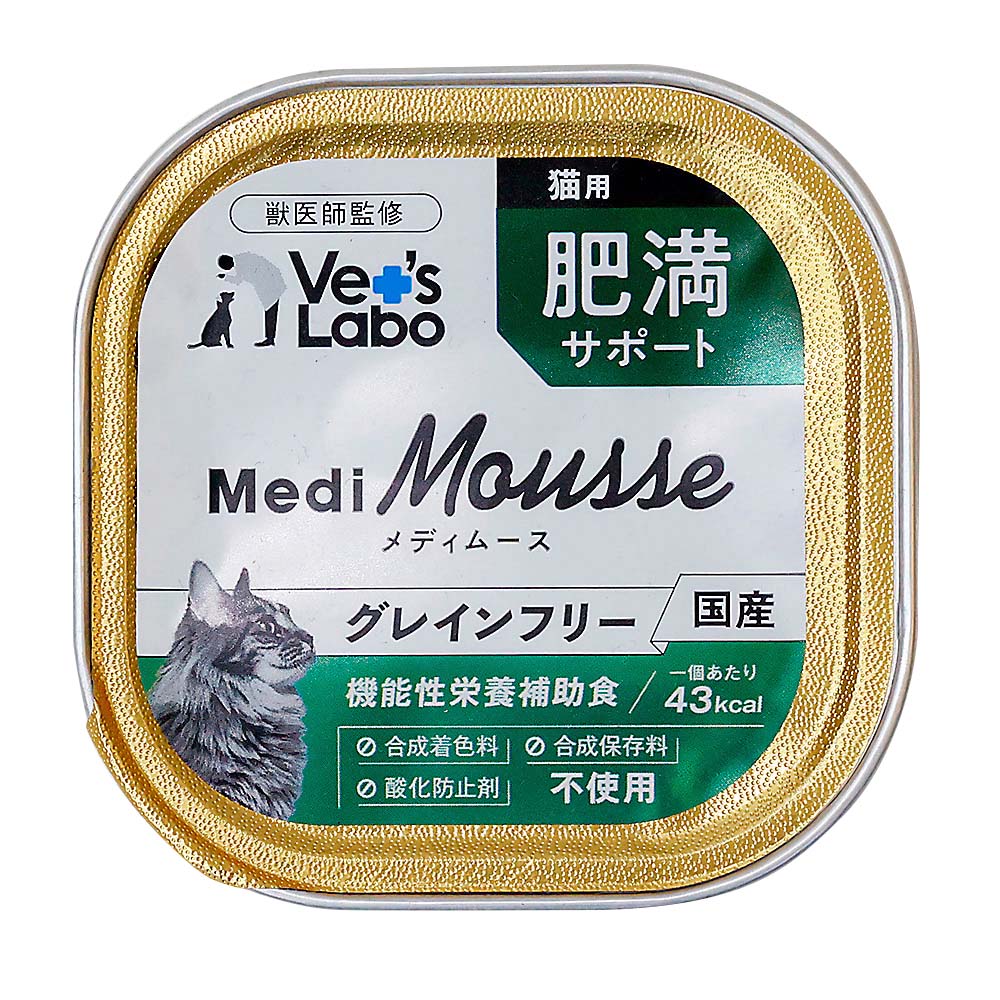 メディムース猫用肥満サポート　95g