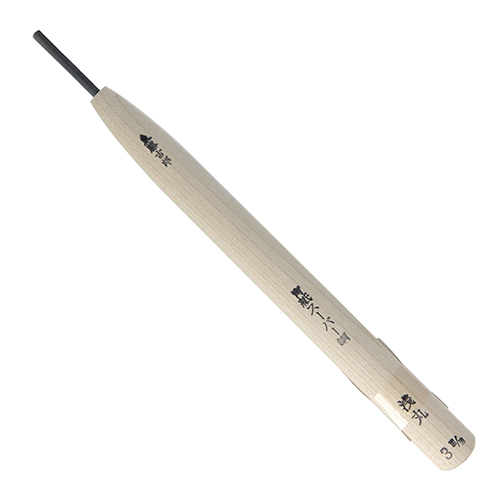 東藤吉郎　高級彫刻刀　青紙Ｓ　浅丸　３ｍｍ