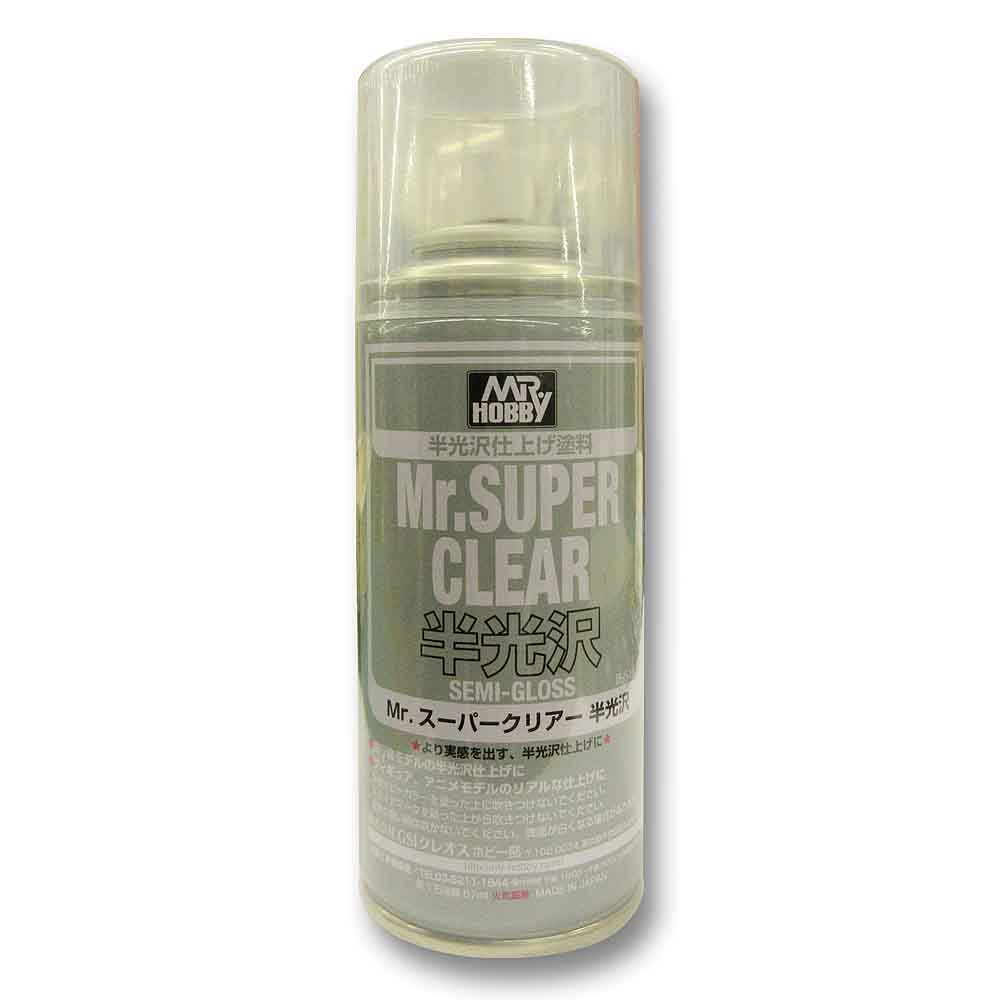 Mr.スーパークリアー 半光沢 170ml　B516