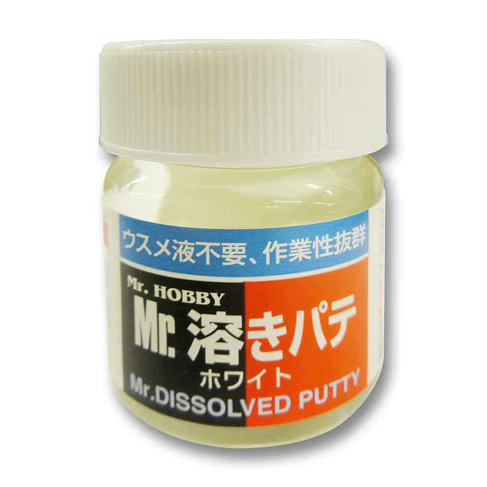 Mr.溶きパテ(ホワイト) 40ml　P119