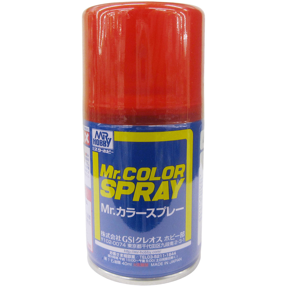 Mr．カラースプレー 100ml クリアーレッド S47 | ジョイフル