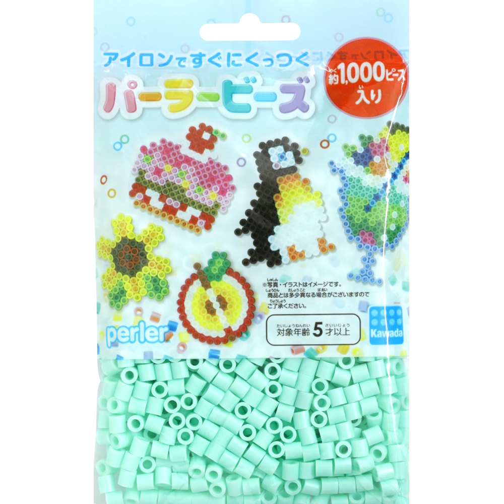 パーラービーズ　単色　ミント　８０－１５２４０