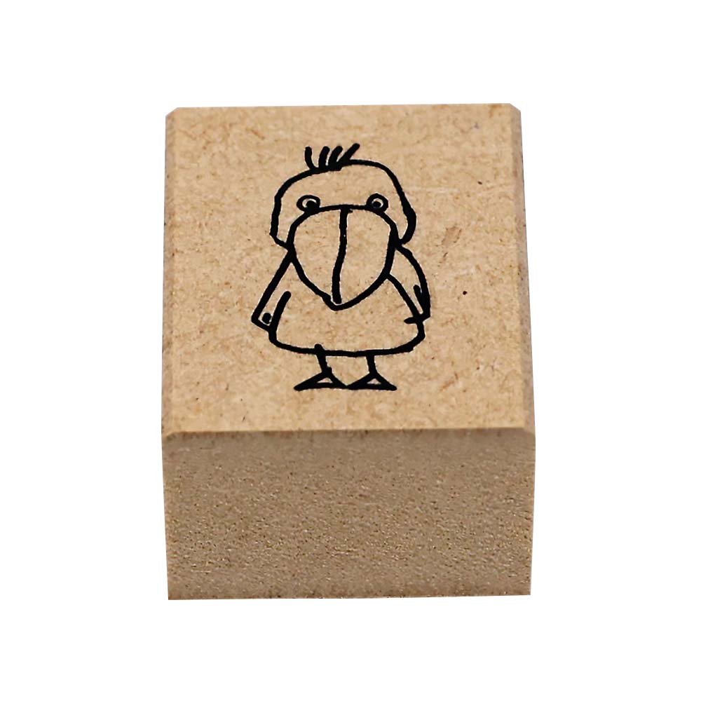 ピッコロスタンプ　トリショウメンムキ　０８１２－０２８