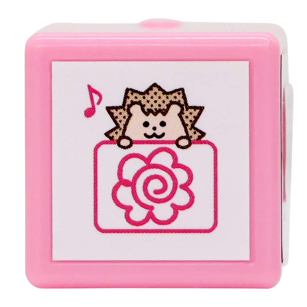 ミニポンスタンプ ハリネズミハナマル　0545-017