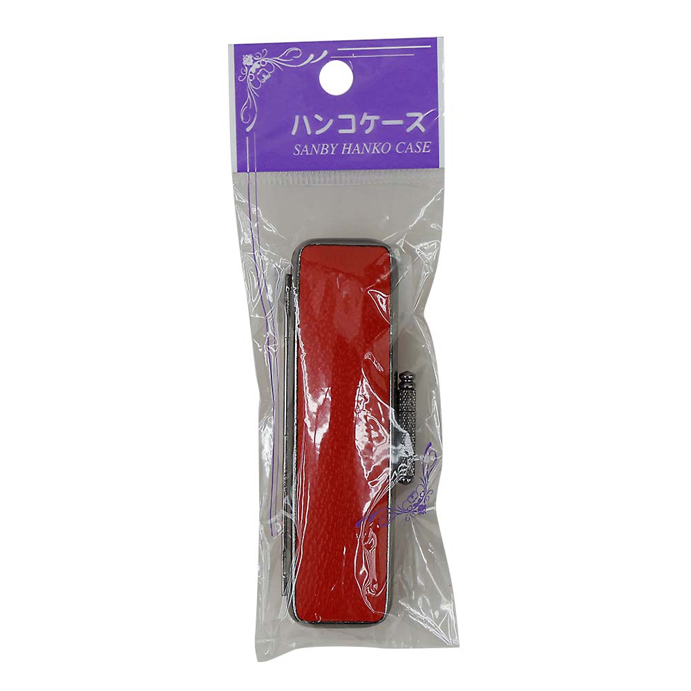 モミ皮ケース 赤　12x60