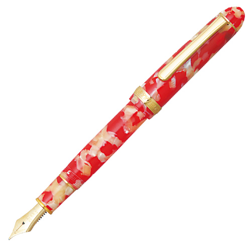 プラチナ　万年筆／細字　センチュリー　セルロイド　金魚　ＰＴＢ－３５０００Ｓ＃２４－２