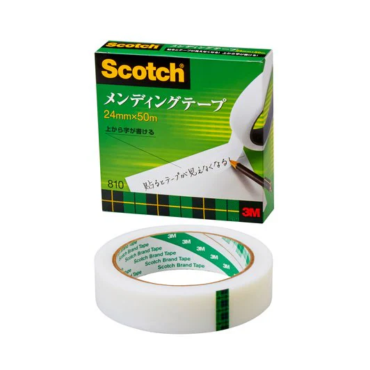 スコッチ　メンディングテープ　大巻　２４ｍｍ　８１０３－２４