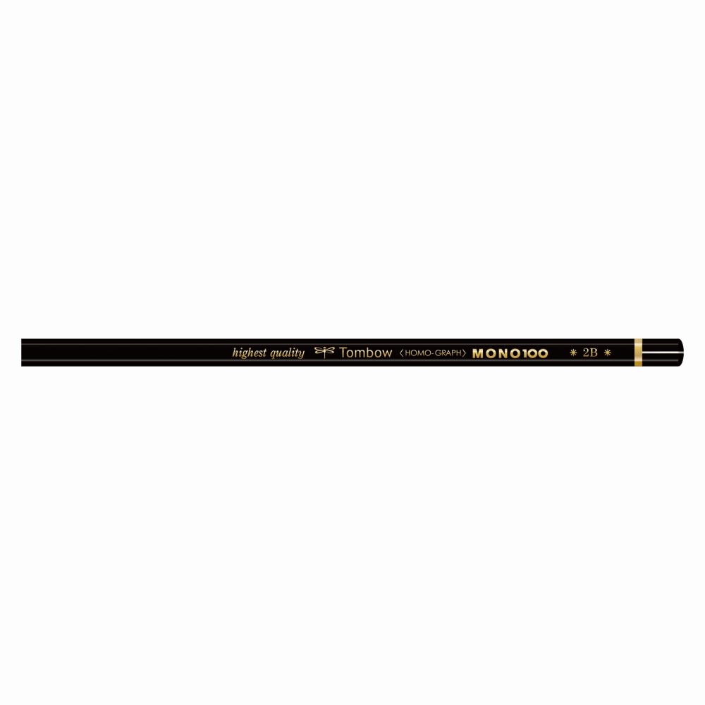 トンボ　鉛筆　モノ１００　２Ｂ　単品　ＭＯＮＯ－１００２Ｂ
