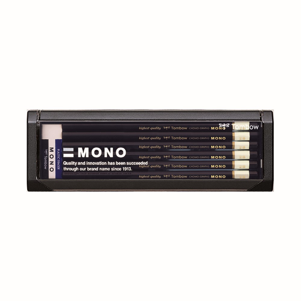 トンボ鉛筆　モノ　２Ｂ　ＭＯＮＯ－２Ｂ