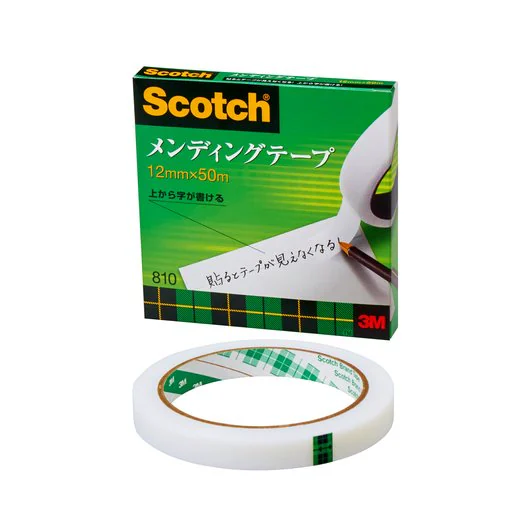 スコッチ　メンディングテープ　大巻　１２ｍｍ　８１０３－１２