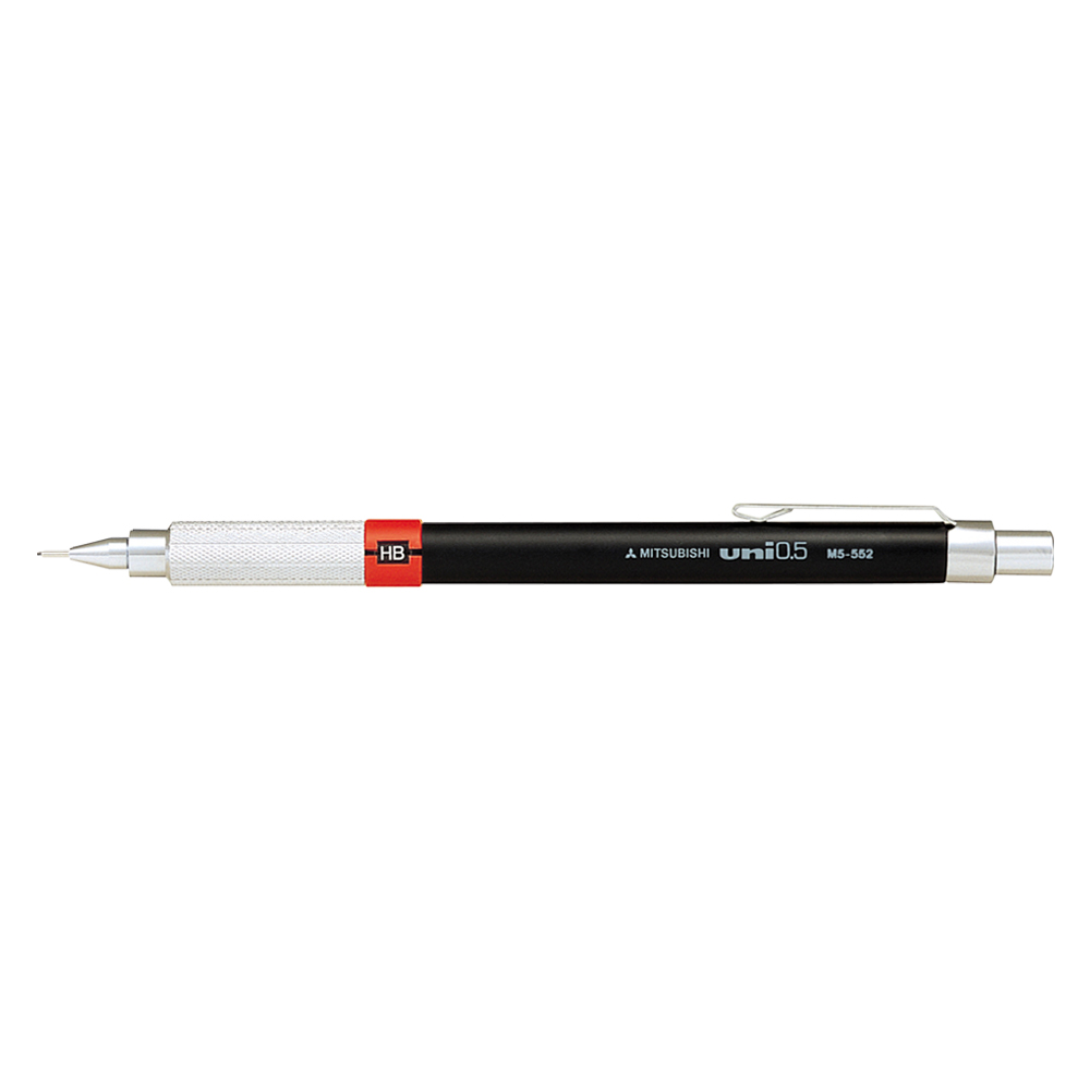 製図用シャープ　０．５　黒　Ｍ５５５２－２４