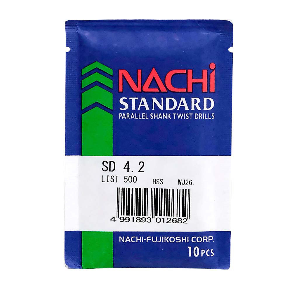 鉄工用ドリル　4.2mm 10本袋入