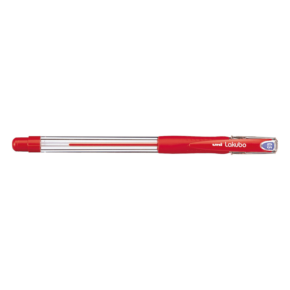 三菱鉛筆 楽ボ ボールペン 赤 0.5　SG10005.15