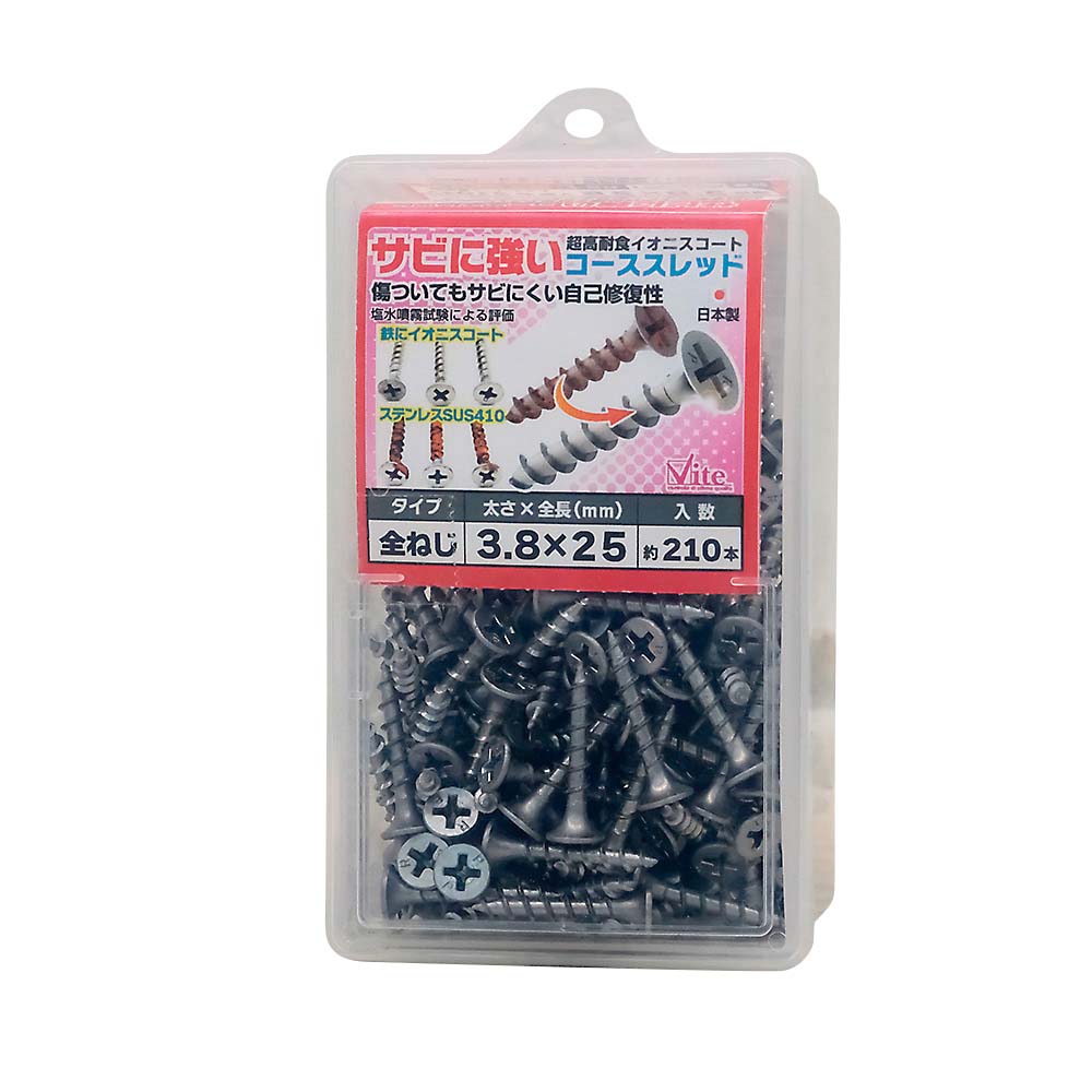 544-321 錆に強いコーススレッド3.8X25