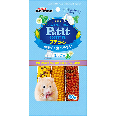 ドギーマンハヤシハムリスプチコーンミルク味　６０ｇ