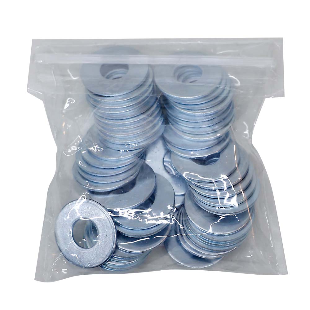 (W)ワッシャーユニクロ (50入)　3/8X25X1.6