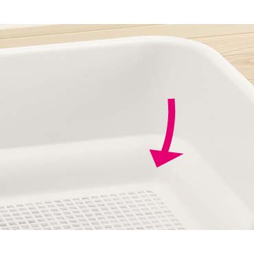 リッチェル　お掃除簡単ステップ壁付トイレW　アイボリー